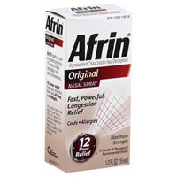 Afrin Original 12 Hour Relief .5 oz. Nasal Spray