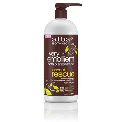Alba Very Emollient Coconut Rescue Bath & Shower Gel - 32oz