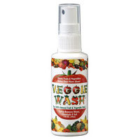 Veggie Wash - Natural Fruit and Vegetable Wash Spray Bottle - 2 oz.