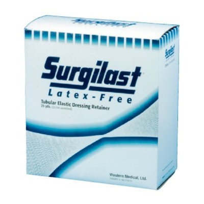 Surgilast Tubular Elastic Dressing Retainer Latex Free, X-Large: chest, back, perineum, axilla, Size: 10, Working Stretch: 38