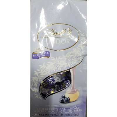 LINDOR BLUEBERRIES AND CREAM WHITE CHOCOLATE TRUFFLES