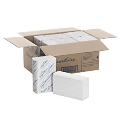 Pacific Blue Select Premium 2-Ply C-Fold Paper Towels (previously branded Signature) by GP PRO; White, 23000; 120 Towels Per Pack, 12 Packs Per Case