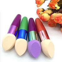 1 Pcs Random Color Makeup Brush Set Soft Facial Sponge Blender Concealer Eye Shadow Egg Puff Flawless Powder Smooth Cosmetic Tool Professional Natural Beauty Palettes Eyeshadow Pride Popular Kit