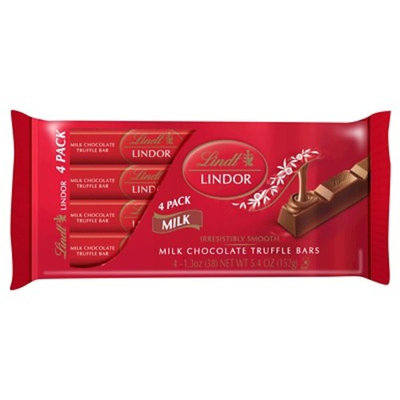 Lindt Milk Chocolate Truffle Bars - 5.4oz - 4pk