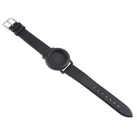 AGPtek Replacement Leather Band for Misfit Shine Bracelet Activity & Sleep Monitor for Exercise and Sleeping(Black)