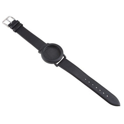 AGPtek Replacement Leather Band for Misfit Shine Bracelet Activity & Sleep Monitor for Exercise and Sleeping(Black)