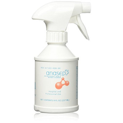 Anacapa Technologies Anasept Skin and Wound Antiseptic - 8 Oz Trigger Spray Bottle - Kills Super Bugs