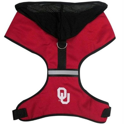 Oklahoma Sooners Dog Hoodie Harness