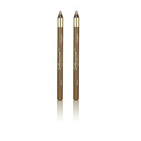 L'Oreal Infallible Never Fail Silky Pencil Eyeliner, Silkissime #720 Green Ivy (2 Pack) + FREE Luxury Luffa Loofah Bath Sponge On A Rope, Color May Vary