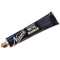 Nissen High Purity Marker, White,3/16in. Tip Size Model: 00252