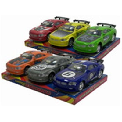 DDI 1902224 7.5 in. Friction Sport Car - 3 Piece Assorted Colors