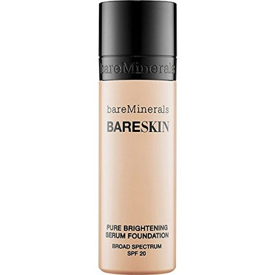 bareMinerals Pure Brightening Serum SPF20 All Skin Types Bare Almond 16 Foundation for Women, 1 Ounce