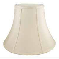 Round Bell Lampshade in Eggshell (20 in. Diam x 15 in. H)
