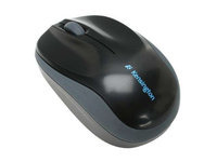 Kensington K72339US Pro Fit Retractable Mobile - Mouse - optical - wired - USB - black