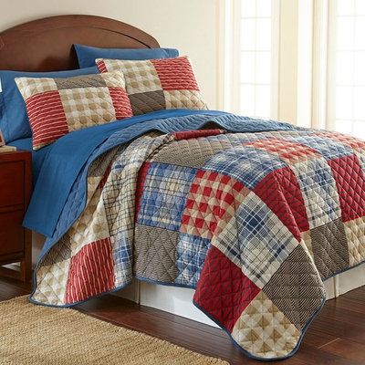 Micro Flannel Quilt Set