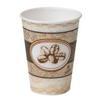 Dixie Ultra 5342BE Insulated Paper Hot Cup Beans Design 12 oz.