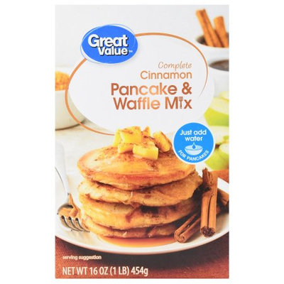 Great Value Cinnamon Pancake & Waffle Mix