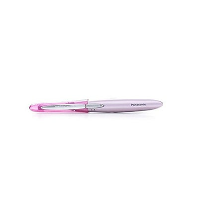 Panasonic ES2113PC Facial Hair Trimmer for Women, with Pivoting Head and Eyebrow Trimmer Attachments, Battery-Operated