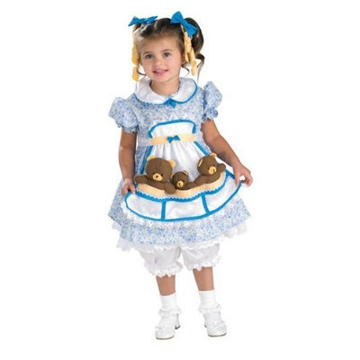 Rubie's Costume Co Cute as Can Be Toddler Costume, Goldilocks
