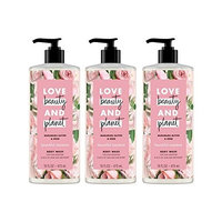 Love Beauty and Planet Murumuru Butter & Rose Bountiful Moisture Body Wash, 473ml (3 battles)