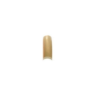 Cala Professional Color Nail Tips in Golden Light # 87-525 100 PCS + A-viva Eco Nail File