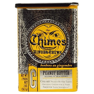 Ginger Chews Peppermint Chimes 5 oz Bag