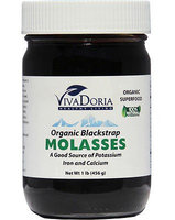 Vivadoria Viva Doria Organic Unsulfured Blackstrap Molasses (1 lb)