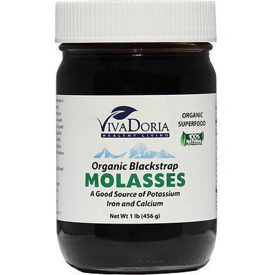 Vivadoria Viva Doria Organic Unsulfured Blackstrap Molasses (1 lb)