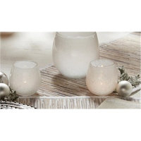 Split P 4200-434 Glass Votive White - Large