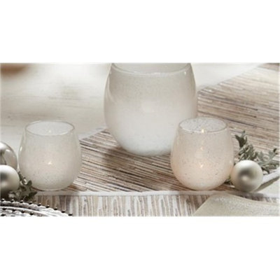 Split P 4200-434 Glass Votive White - Large