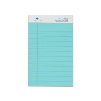 Sparco SPR01073 Colored Junior Legal Ruled Writing Pads Pack of 12
