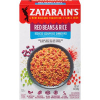 Zatarain's Reduced Sodium Red Beans & Rice, 8 OZ (Pack of 2)