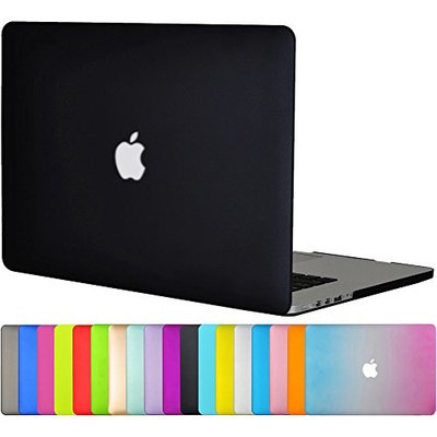 Topideal Rubberized Matte Silky-Smooth Satins Soft-Touch Hard Shell Case Cover for Apple 15.4