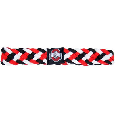Little Earth Ohio State Buckeyes Braided Headband