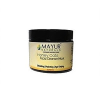Mayur Naturals Honey and Oats All Natural Facial Cleanser and Mask