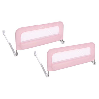 Summer Infant Single Fold Safety Bedrail - Pink - 2 Pack