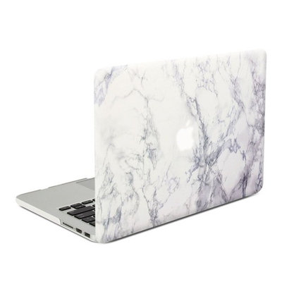 GMYLE Hard Case Print Frosted for The New Macbook 12 inch with Retina Display- Marble Pattern Rubber Coated Hard Shell Case Cover