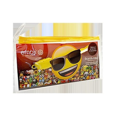 Ashtel Studios 00335-24 Emoji Eco Travel Kit - Toothbrush Cap & Pouch - Pack of 10