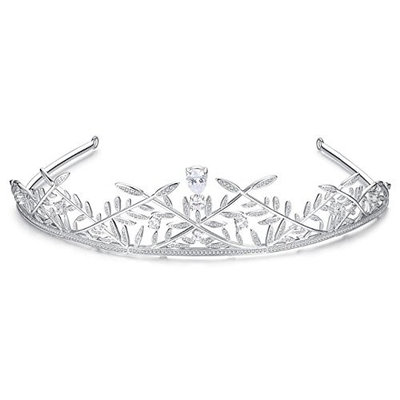 Trendy Luxury Queen's Crowns Jewelry For Women Top Quality Cubic Zirconia