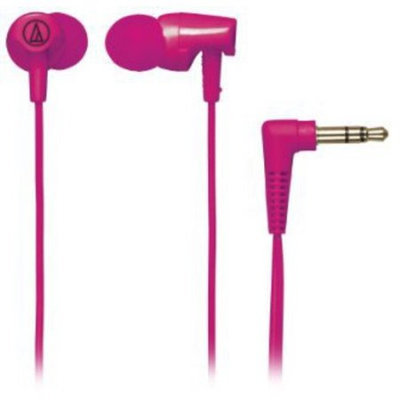 Audio-Technica ATH-CLR100PK Clear In-Ear Headphones Pink