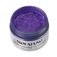 Sympath 2017 DIY Hair Clay Wax Mud Dye Cream Grandma Hair Ash Dye Temporary 7 Colors (G)
