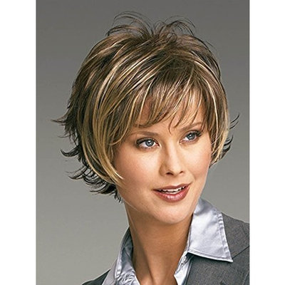Hairdo Raquel Welch Boost Sweeping Layered Comfort Cap Wig, Glazed Cinnamon