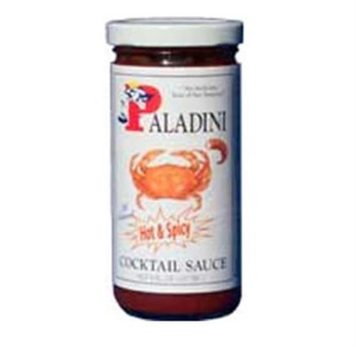 Paladini Quality Seafood Sauces 72003 All Natural Hot & Spicy Cocktail Sauce - Pack of 12