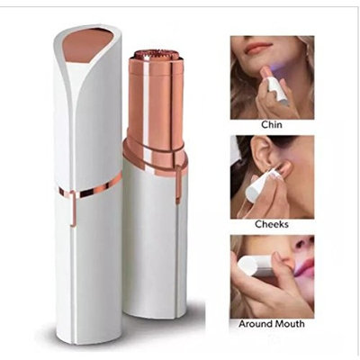 Facial Hair Removal,Waterproof Hair Remover On The Upper Lip, Chin, Face, Cheeks, Light Hair Removal for Women with Free Bonus - a Mirror and a Clean Brush