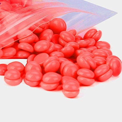 WuyiMC No Strip Depilatory Hair Removal Wax Beans Hot Film Hard Wax Pellet Waxing Bikini Hair Removal Bean, for Men Women Facial Arm Legs & Sensitive Areas 50G