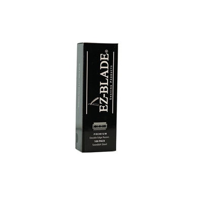 EZ BLADE Double Edge Razor Blades 100 Blades