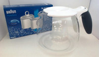 Srt Appliance Parts 67050715WF, Braun Coffee Maker Carafe, AromaDeluxe & Water Filter Kit