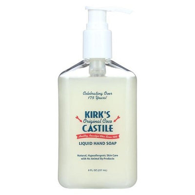 Kirk's Natural Liquid Hand Soap - Case of 1-8 oz.