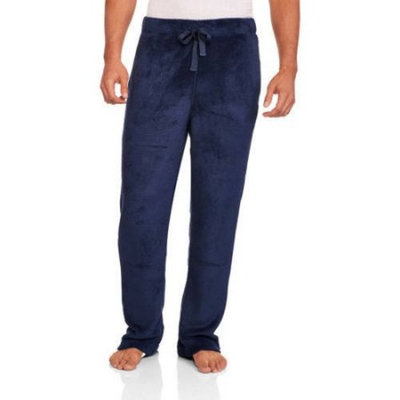 Men's Solid Plush Sleep Pants