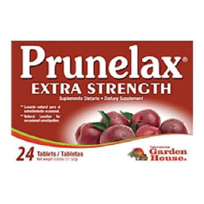 Prunelax Natural Laxative Extra Strength Tablets - 24 Ea
